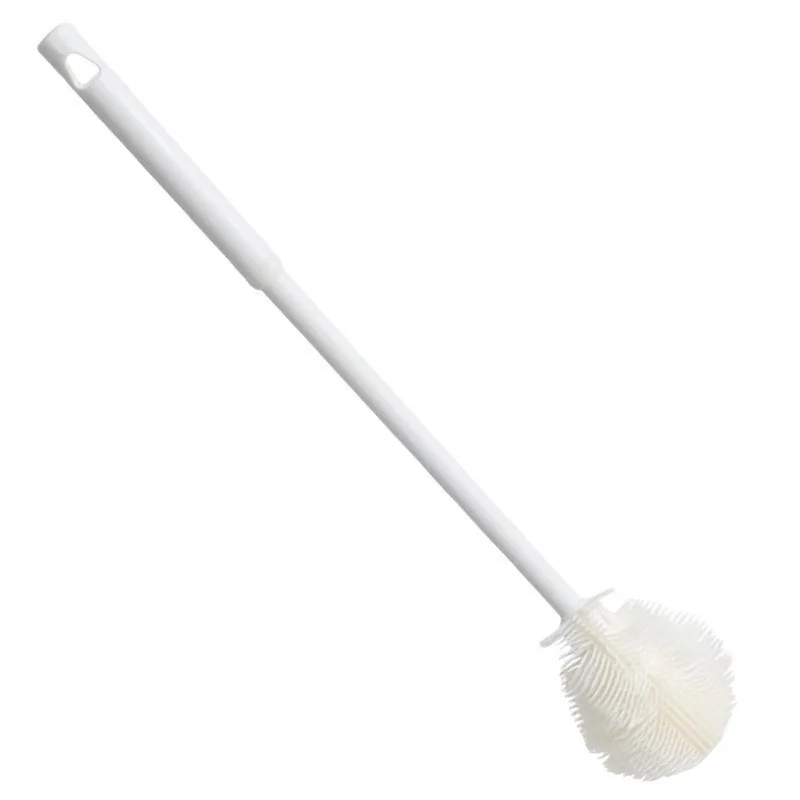 Foldable Silicone Bottle Brush, 90° Bendable Cup Cleaner Brush, 360° No Dead Angle Cleaning Brush for Baby Bottles, Water Cups, Thermoses, Glass Mugs