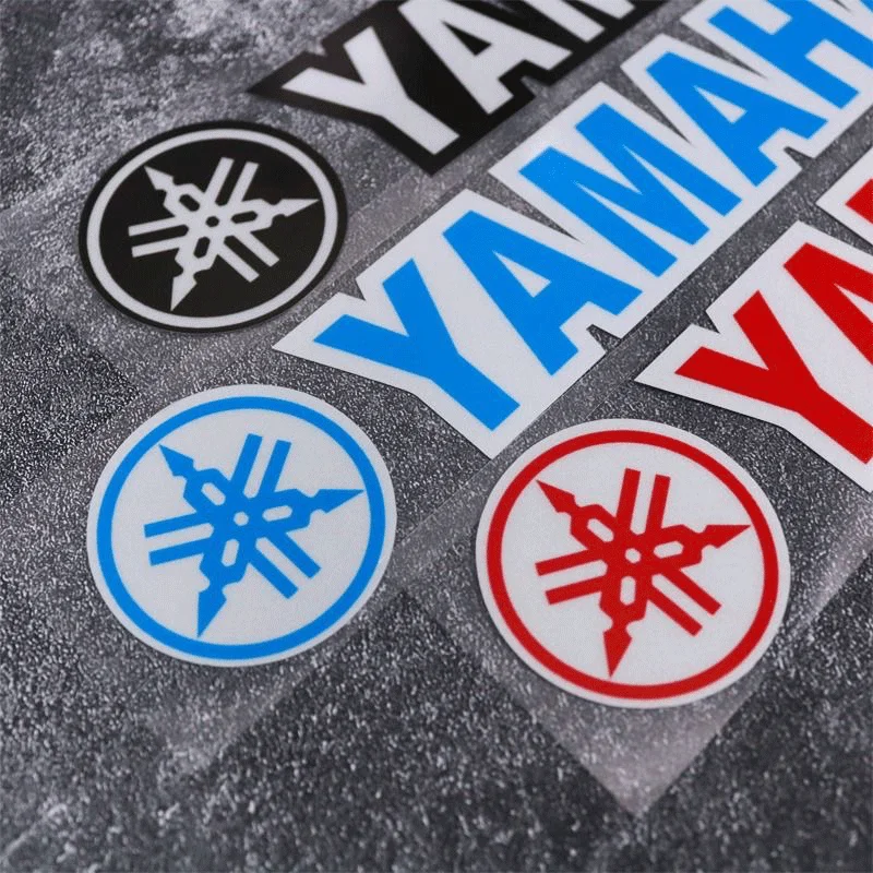 دراجة نارية ملصق شعار ديكور خزان الوقود سيارة ملصق تعديل شخصي عاكس خدش حجب ملصق مائي