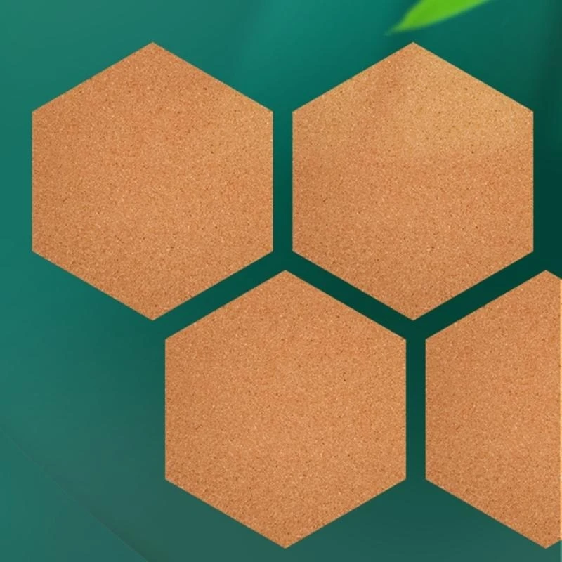 62ka 5pcs Board notificación corcho Auto adhesivo Tablero memorándome Mensaje visualización mensajes para DIY