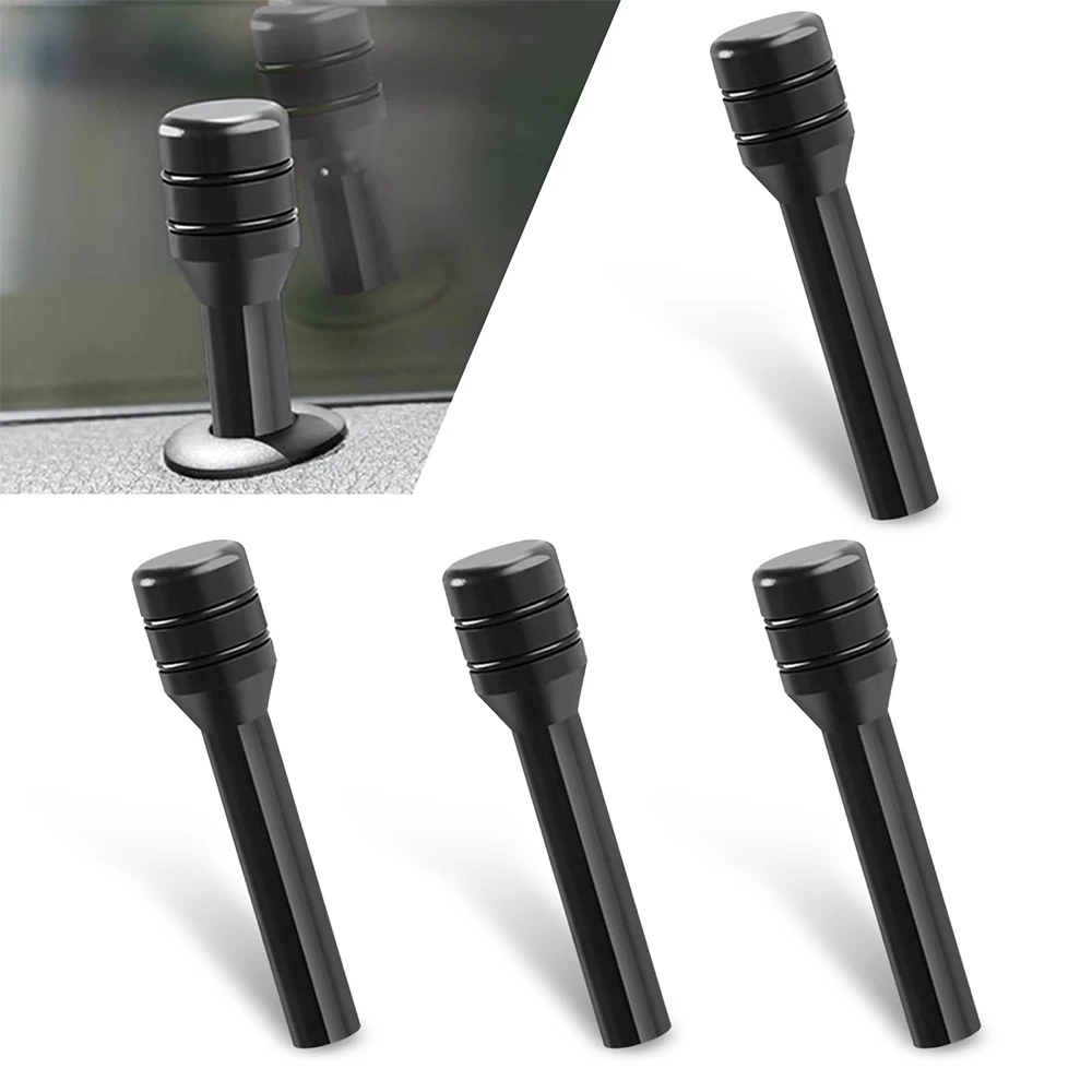 2pcs Car Door Lock Pin Door Lock Rod Car Knob Pull Security Insurance Universal Car Security Door Lock Picking Latch Pins