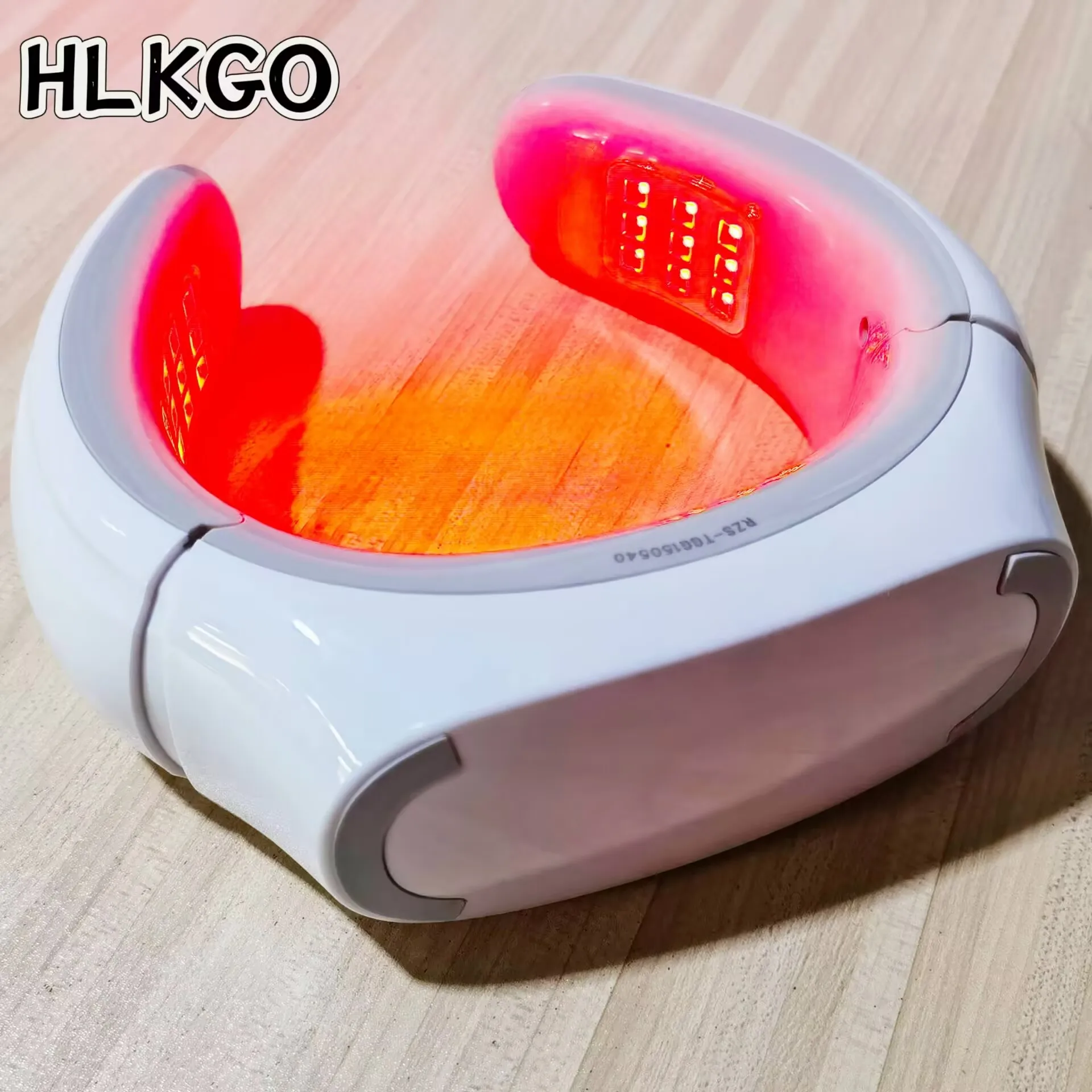 

Cordless LED Light Therapy Cervical Spine Massager - Red & Blue Light for Deep Tissue Neck Pain Relief and Acupoint Massage