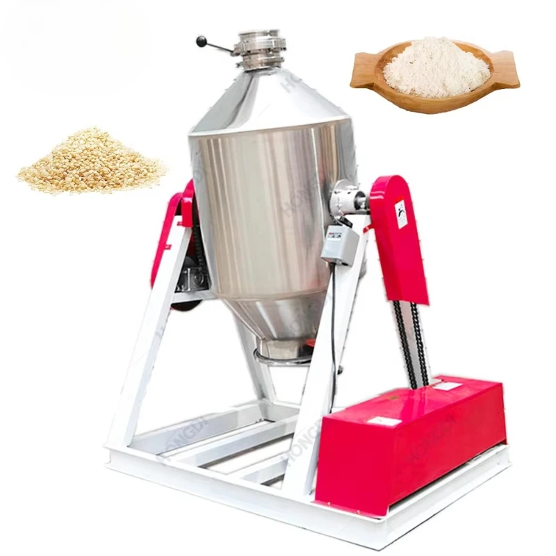 

15 -100kg Stainless Steel for Flour and Seasoning Powder Additives Spice Mixer Double Cone Mixer Powder Mixing Machine