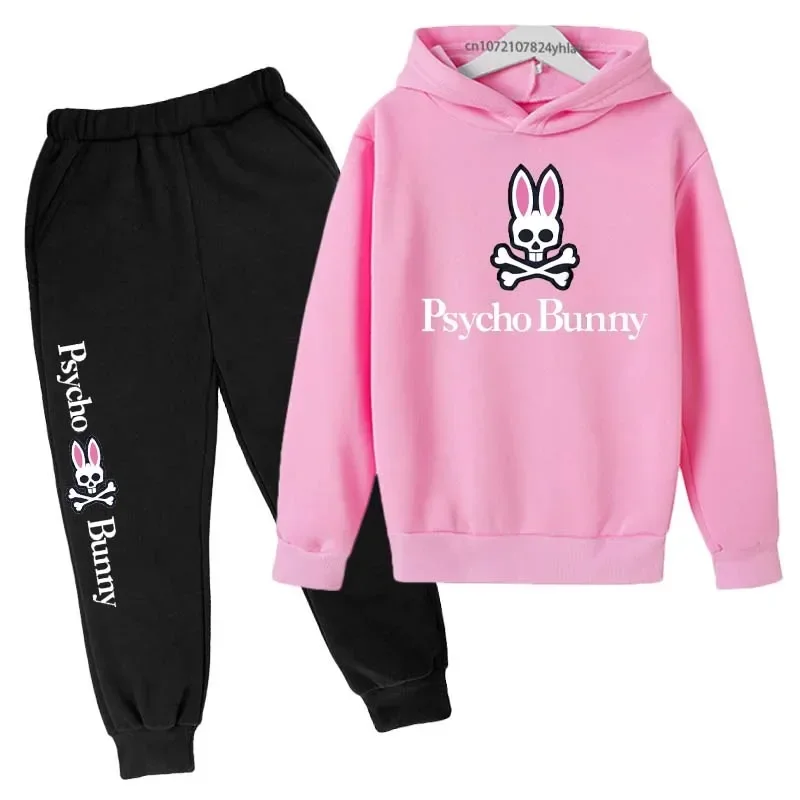 

Kids Fashion Brand Letter Print 2pcs Pullover Hoodie+Pants Tracksuits 2-13 Years Boys Girls Casual Outfits Children Clothes Sets