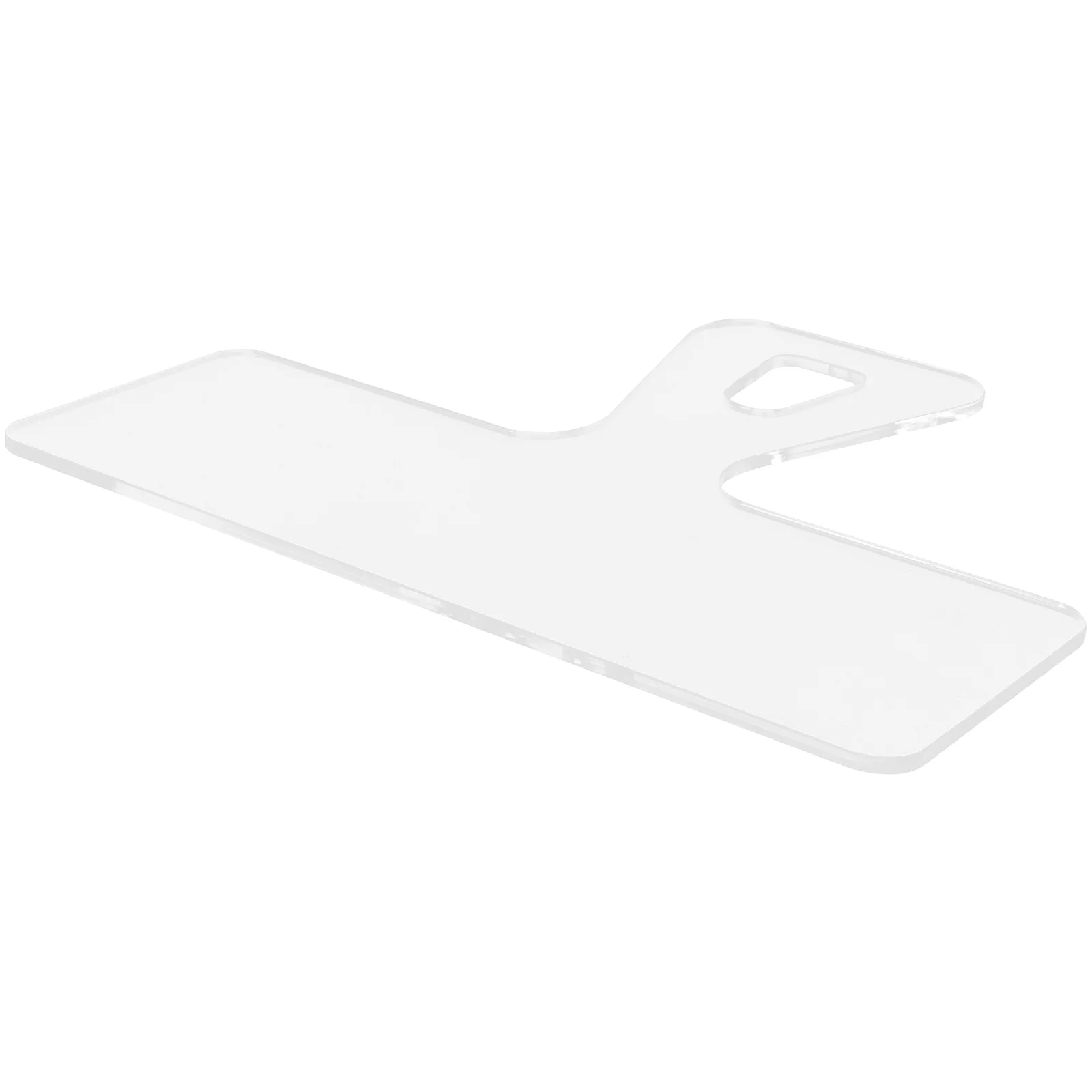 

Clear Acrylic Cutting Board Handle Template Router Woodworking Stencil Charcuterie DIY Router Template for
