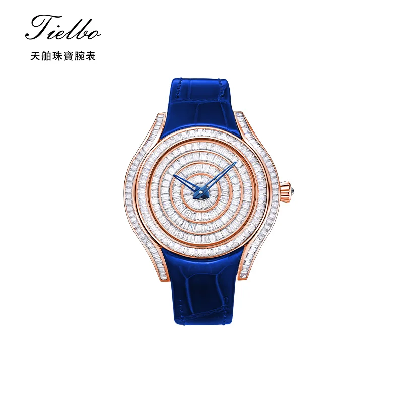 Orologi automatici di lusso da uomo movimento giapponese trasparente vetro zaffiro cinturino in gomma impermeabile Business Fashion Casual da polso