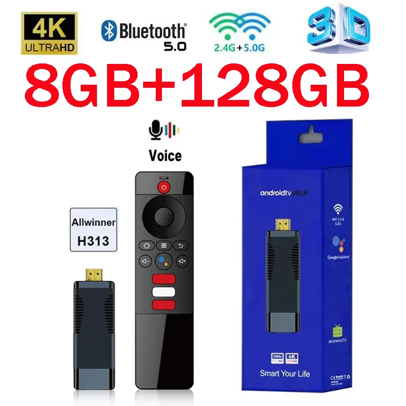 

ТВ-приставка S96 Android 10.0 AllWinner H313 с двойным Wi-Fi 5G/4G, голосовым пультом дистанционного управления, поддержкой HD 4K 60 Гц, BT5.0, медиаплеером и функцией Smart IPTV.