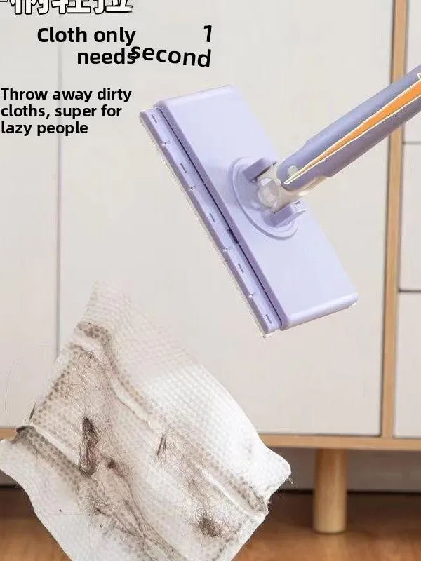 Auatic Pring Asciugamano per rimozione olio Mop No Dir Ha Upaded 95 cm Lungo viso Waing Asciugamano Mop Materiale in fibra ultrafine