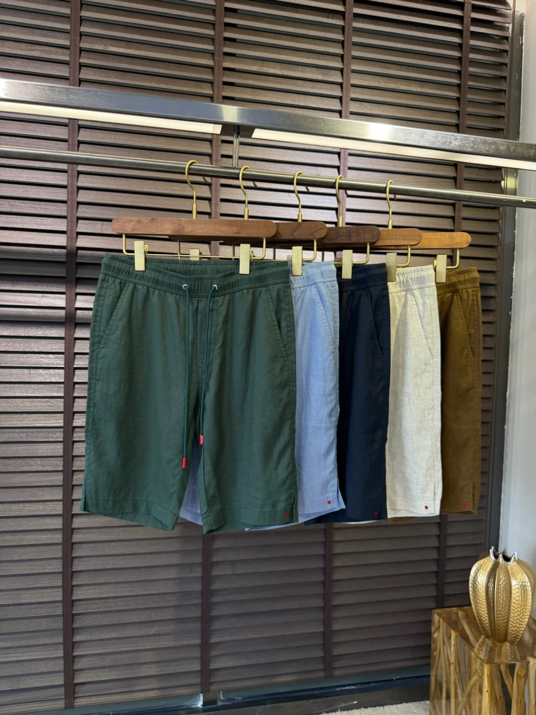 25 summer new kiton chiton men's solid color quick-drying pants trendy brand fashion versatile sports casual pants shorts