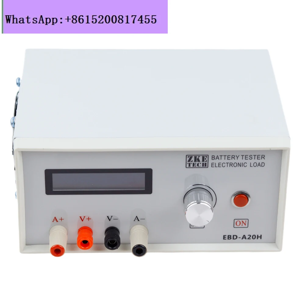 

EBD-A20H Electronic Load Battery Capacity Power Supply Charging Head Tester Discharging Equipment Discharge Meter Instrument