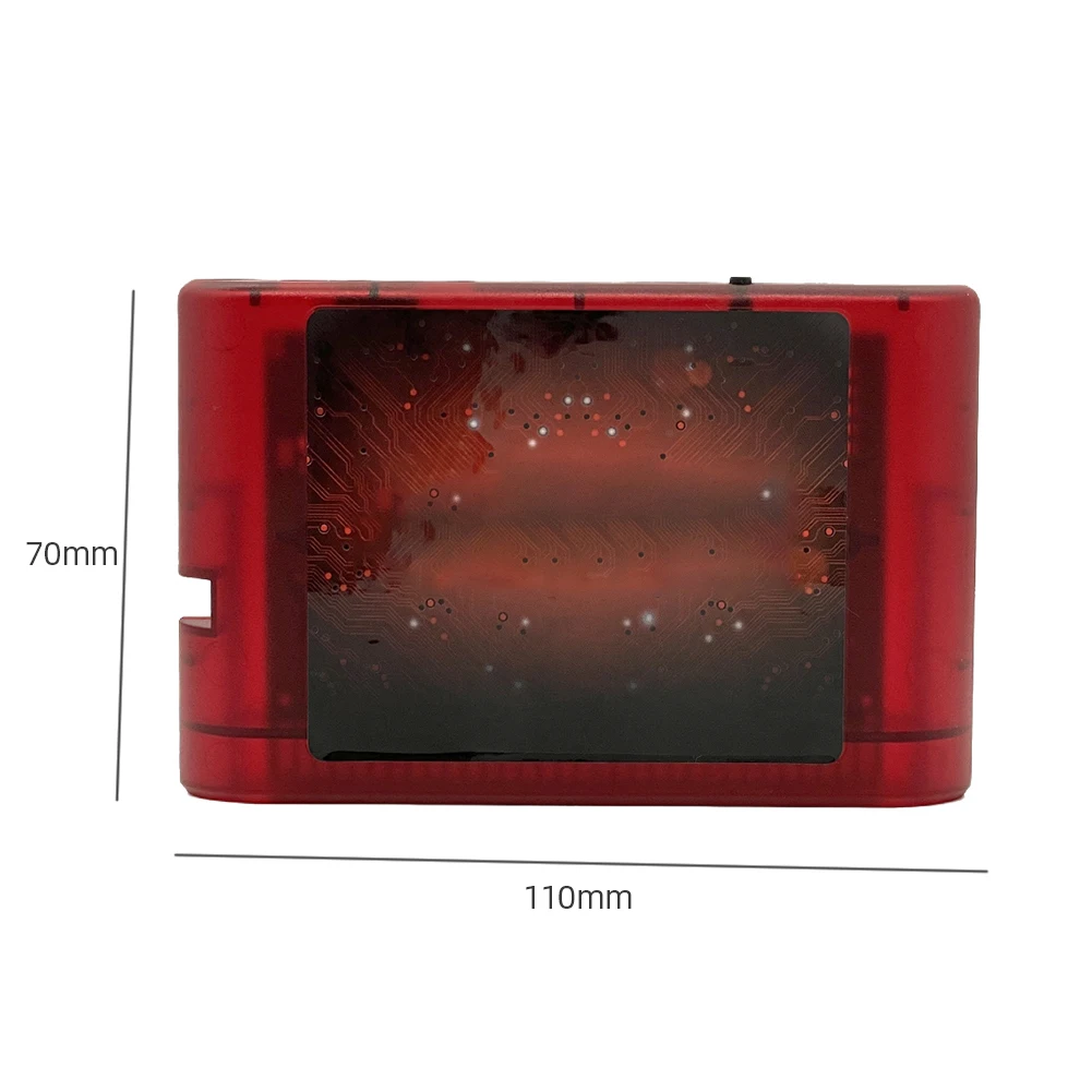 MD Cartridge Gaming Memory Card Adapter Game Storage Burning Card per Sega MD1/MD2/MD3/CD-X/32X giochi che giocano accessori