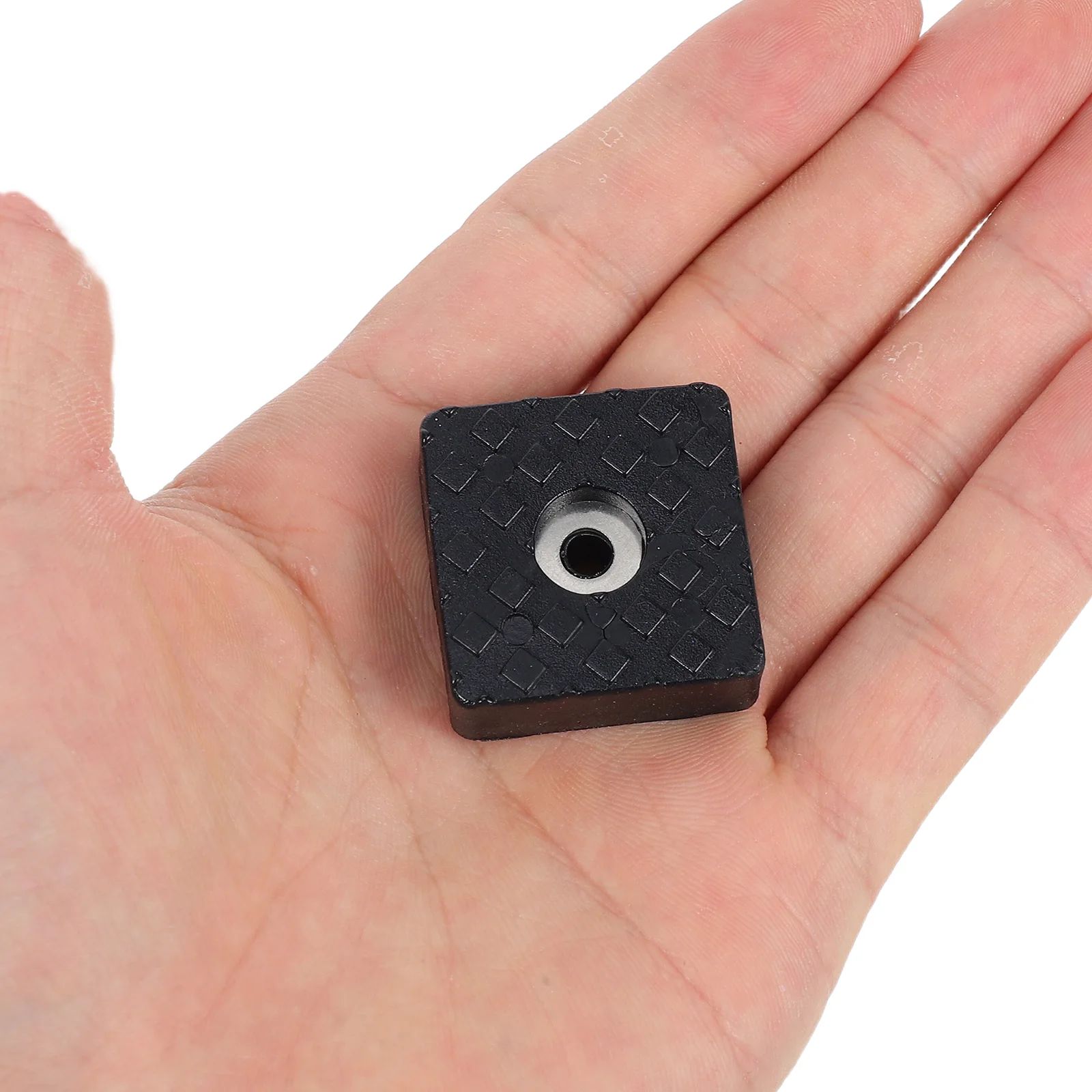 

12 Pcs Non-slip Mat Rubber Feet for Furniture Caster Cups Shockproof Protectors Square Small Stoppers