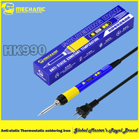 【MECHANIC】 HK-990 Anti-Static Thermostatic Soldering Iron Digital Display Ceramic Heater 180-500°C Fast Heating Precise Control