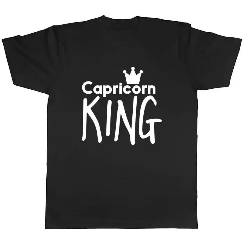 Capricorn King Mens Unisex T-Shirt Tee