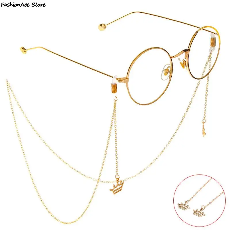 Eye Glasses Sunglasses Spectacles Eyewear Chain Holder Cord Lanyard Necklace Glasses Chain Eyewears Cord Holder Neck Strap Rope