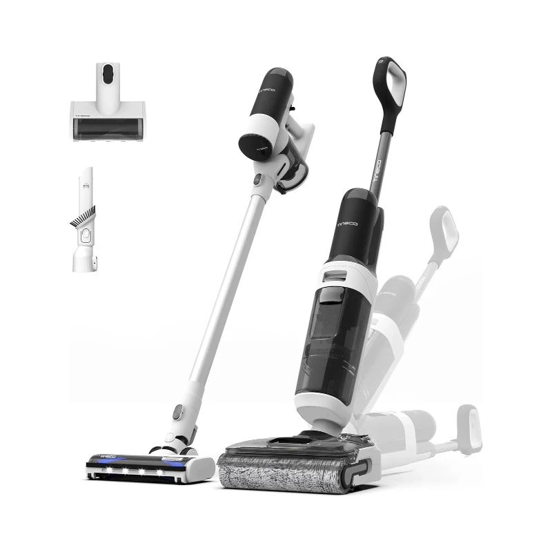 

Tineco Floor ONE Switch Stretch Wet/Dry Vacuum Cleaner Multi-Function 180 Lay-Flat Anti-Tangle Self-Cleaning 65Min Runtime Vac