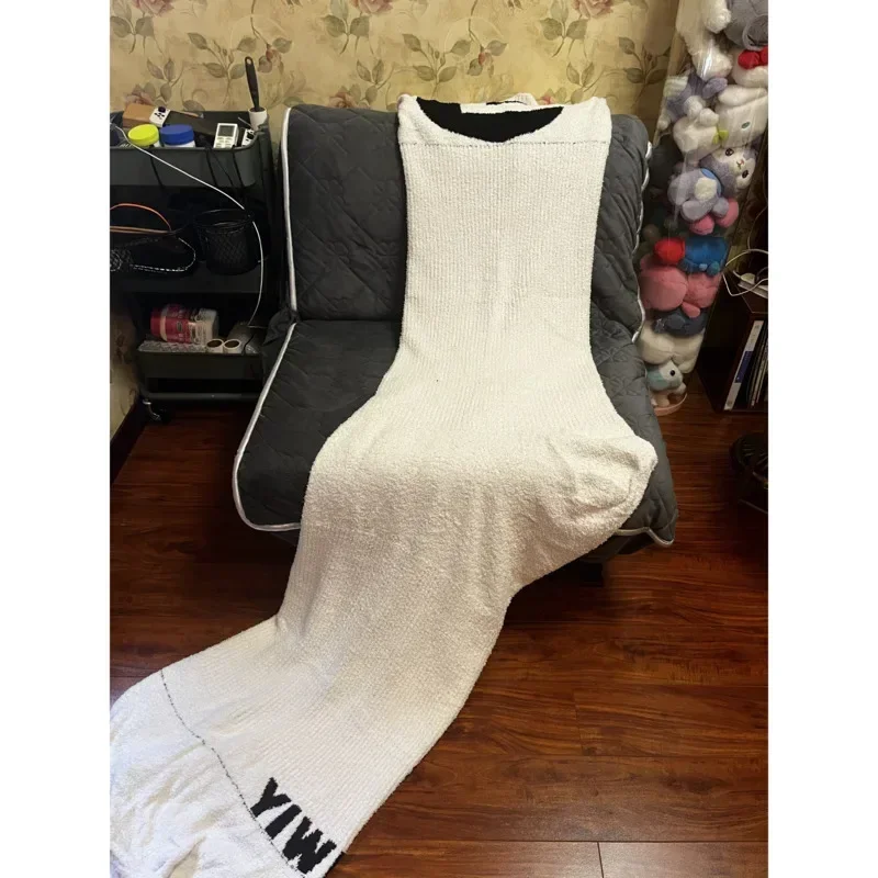 

Creative Socks Sleeping Bag Large Socks Sleeping Bag Thicken Funny Outdoor Home Sofa Soft Warm Blankets Men Women Kids