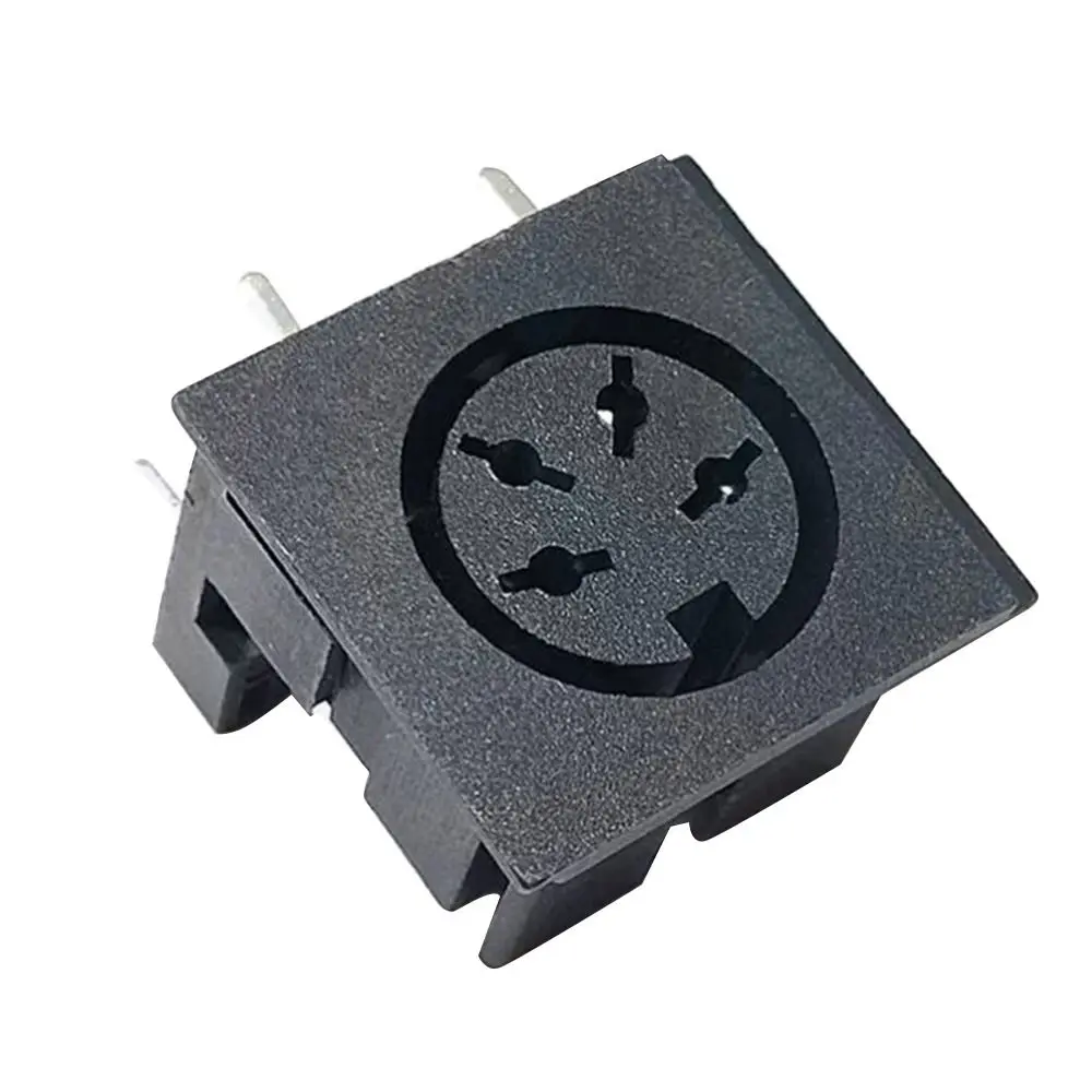 1PC 4P/5P/6P/7P/8P PCB Panel Mount Mini DIN Female Socket Connector 3 4 5 6 7 8 Pin 4 5 6 8 Poles PS2 Mini Circular Socket