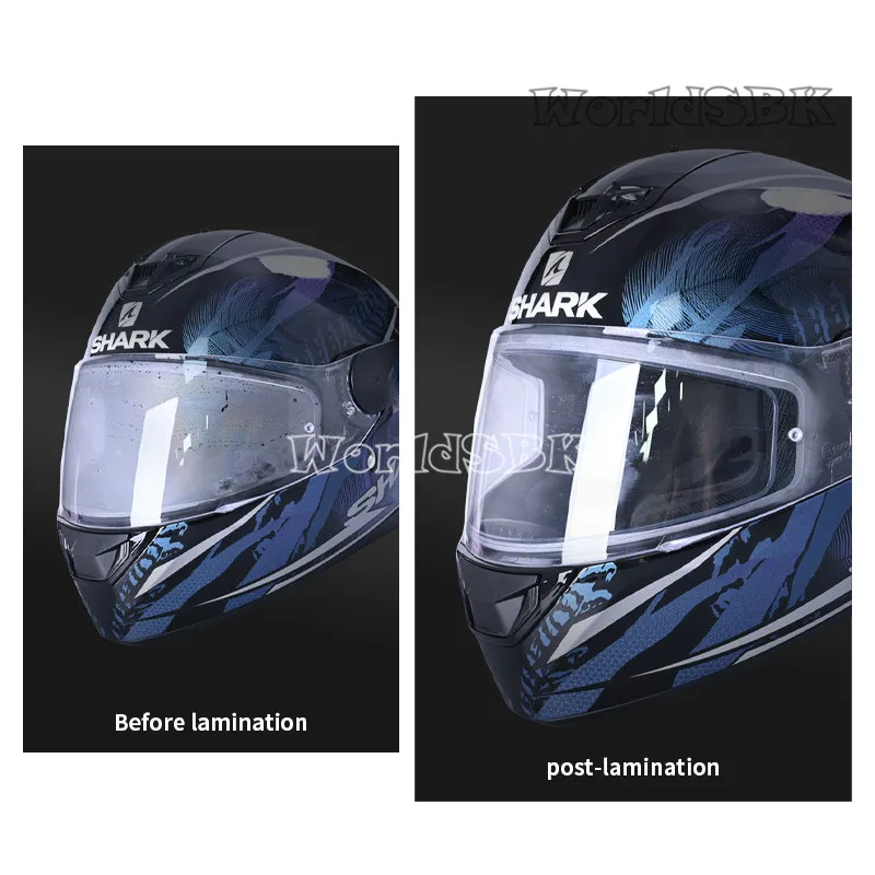 For SHARK D Skwal D-Skwal 2 Spartan Helmet Visor Full Face Replacement Helmet Lens Visor Accessories Capacete Windshield image 6