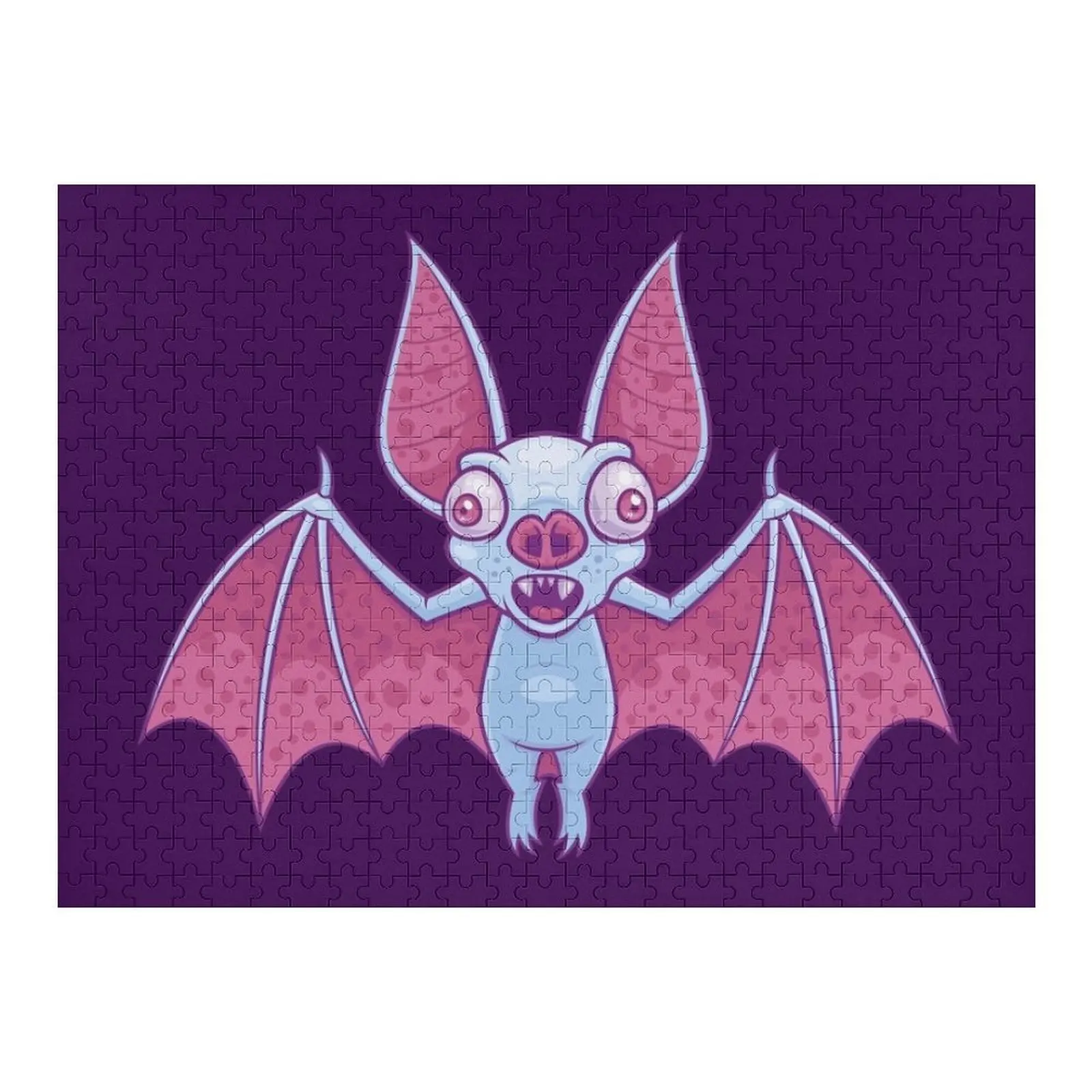 

Пазл-пазл «Летучая мышь-вампир» из древесины для взрослых с персонализированным фотопазлом