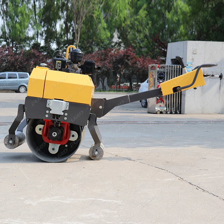 Praktische 500kg Walking Single Road Roller Zu Günstigen Preisen