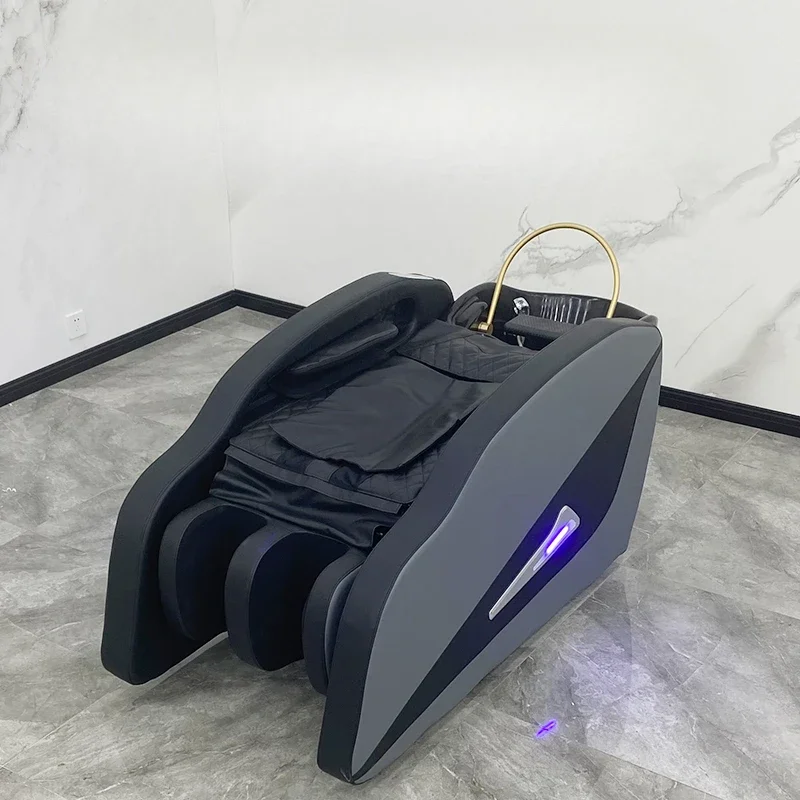 Kapper Luxe Salonstoel Massage Kapperstafel Salonstoel Haar Hydrotherapie Washoofd Sedie Cadeira Spa-meubilair JY50SC