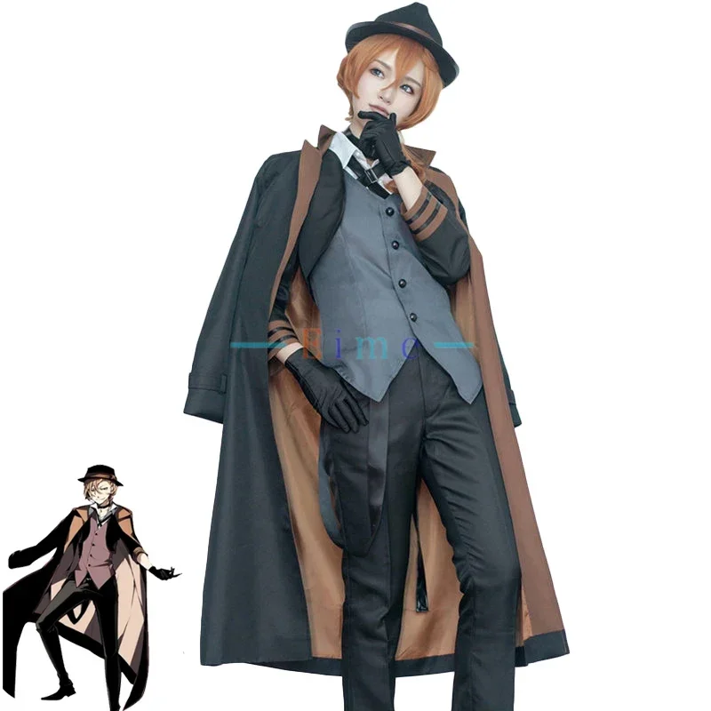 

Chuya Nakahara Cosplay Costume Port Mafia Anime Cosplay Chuya Nakahara Costume Halloween Uniforms Suits