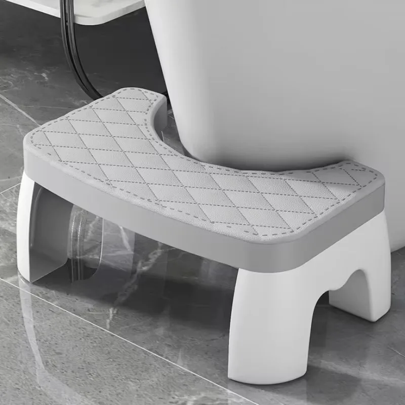 2024 Toilet Squat Stool Portable Toilet Stool Bathroom Step Removable Non-slip Toilet Seat Stool Home Adult Bathroom Accessories