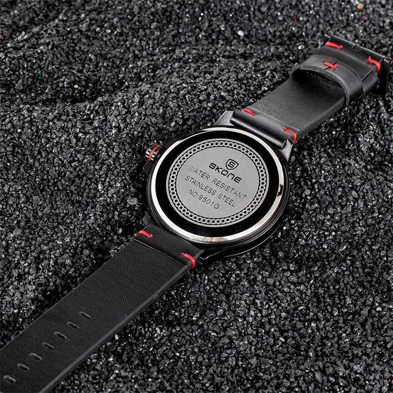 SKONE Spider  Men's Watch Student Personalized Quartz Watch Fashion Trend Belt Watch view 2