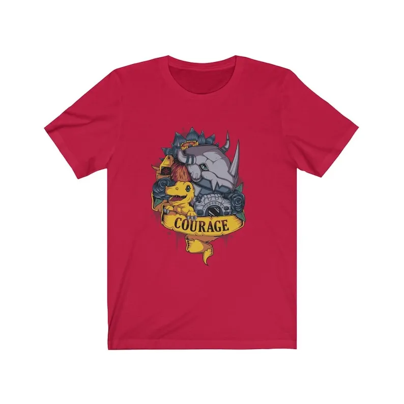 Agumon Digimon of brave-t-shirt tatuaggio WarGreymon