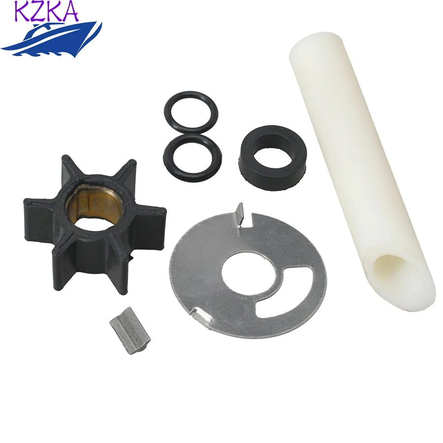 47-89980T1 Water Pump Impeller Kit for Mercury 3.5/3.6/4/4.5/7.5/9.8HP Boat Engine 47-89980T1 47-89980Q1 Replaces Parts