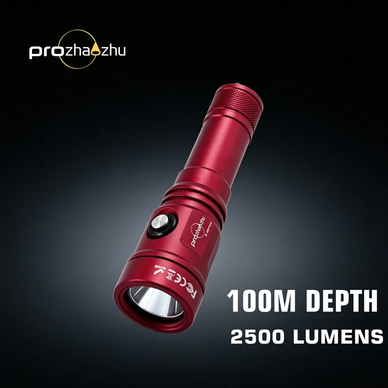 prozhaozhu-dl-b50-plus-2500-lumenes-usb-c-linterna-de-buceo-resistente-al-agua-ip68-clasificacion-100m-linterna-de-buceo
