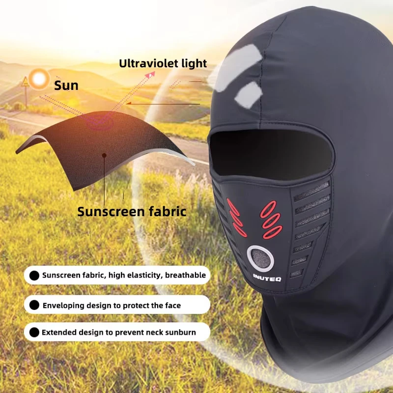 

Summer Winter Warm Fleece Motorcycle Face Mask Anti-dust Windproof Full Face Cover breathable Hat Neck Helmet Mask Balaclavas