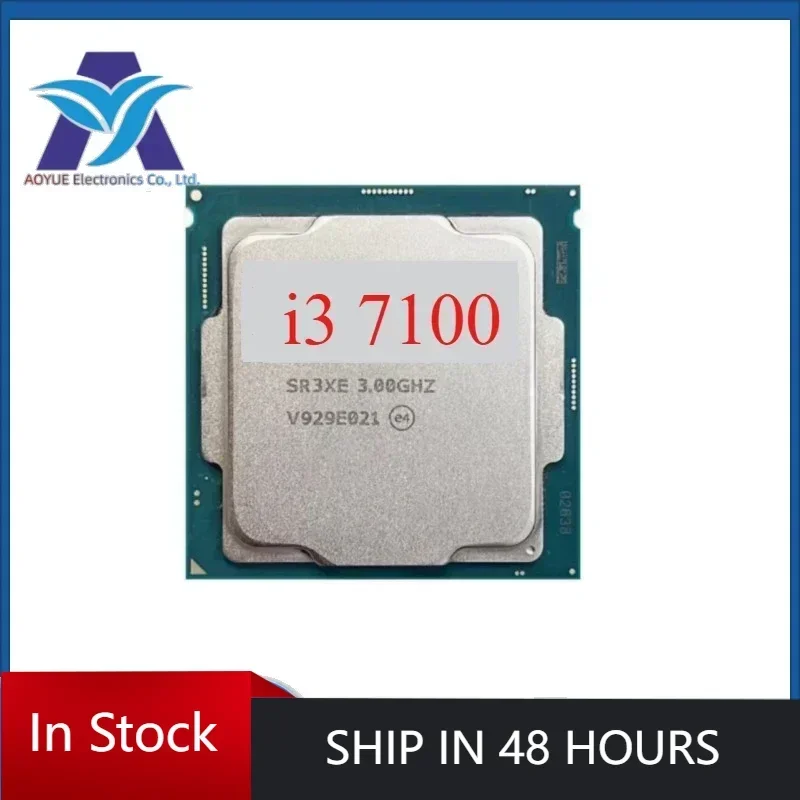 1pcs/lot perfect Core i3-7100 i3 7100 CPU Processor 3.90GHz 3M Dual-Core Socket LGA 1151