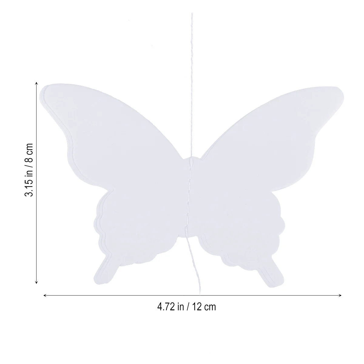 

9.8ft 3D Bunting Banner Easy Hang Ceiling Table Tree Wedding Birthday Baby Shower Decor Yellow Banner