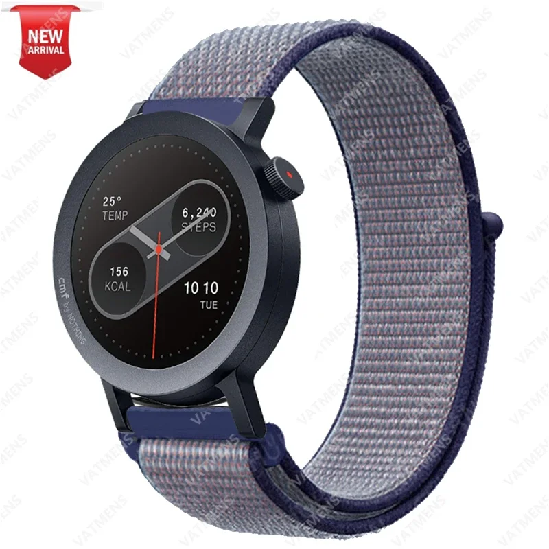 Watch Pro 2-Armband für CMF Watch Pro 2 Ersatz-Smartwatch-Armband, Nylon-Sport-Loop-Armband, Correa-Band – Detail 40