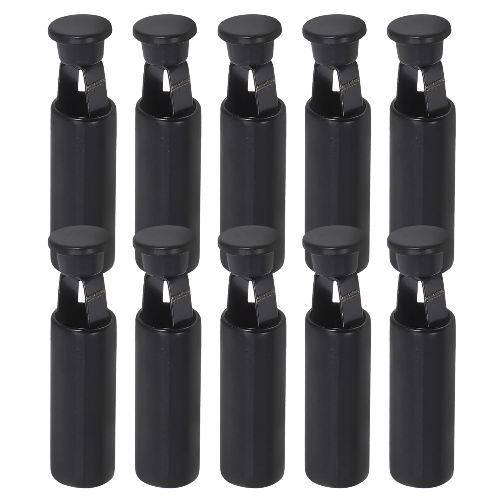 

10pcs Metal Buckle Shoelace Tips Shoelace Tips Black Accessories Ensuring Stay Constructed Alloy Elegant Finish