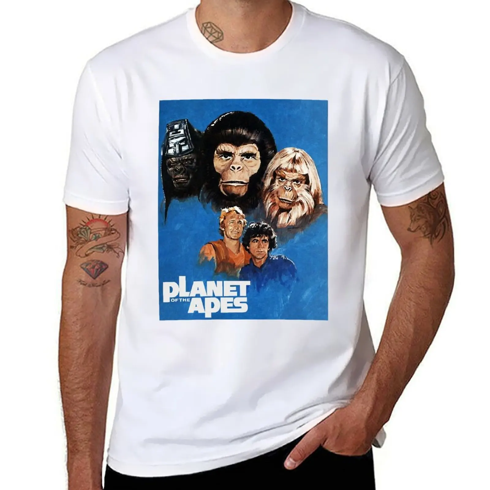 

Planet of the Apes - 70s TV series T-Shirt t shirt man plain man t shirt designer T-Shirt