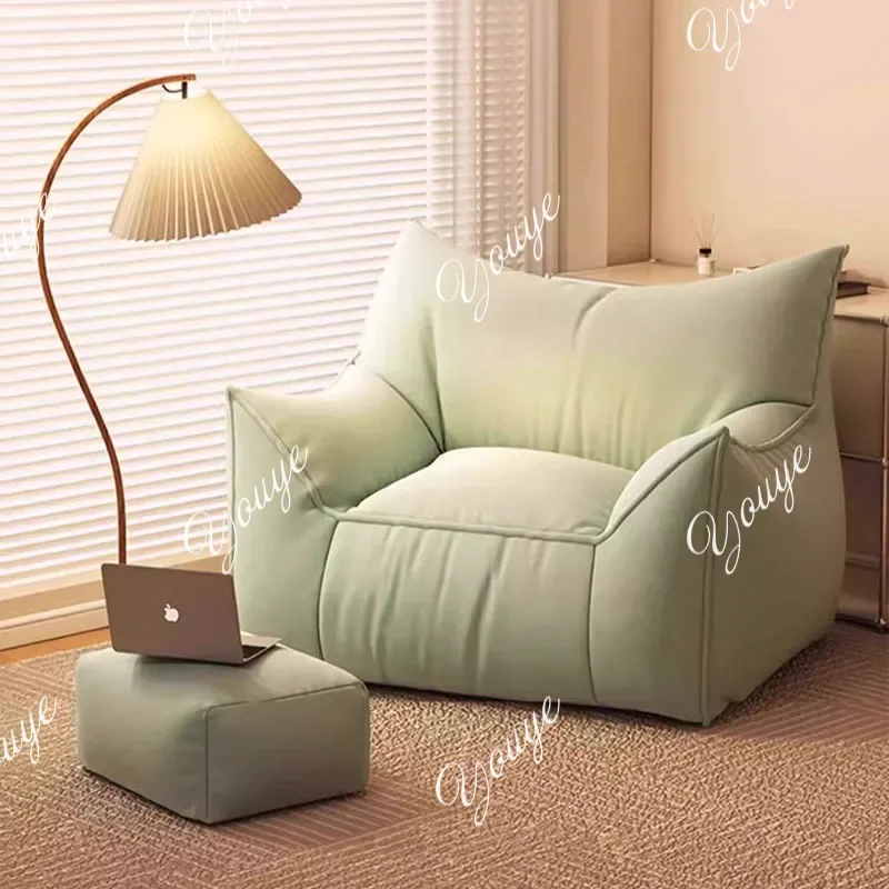 MX Sillas individuales para sala de estar, balcón arrodillado, sillas modernas de diseño para sala de estar, salón, Sillones, muebles de Patio