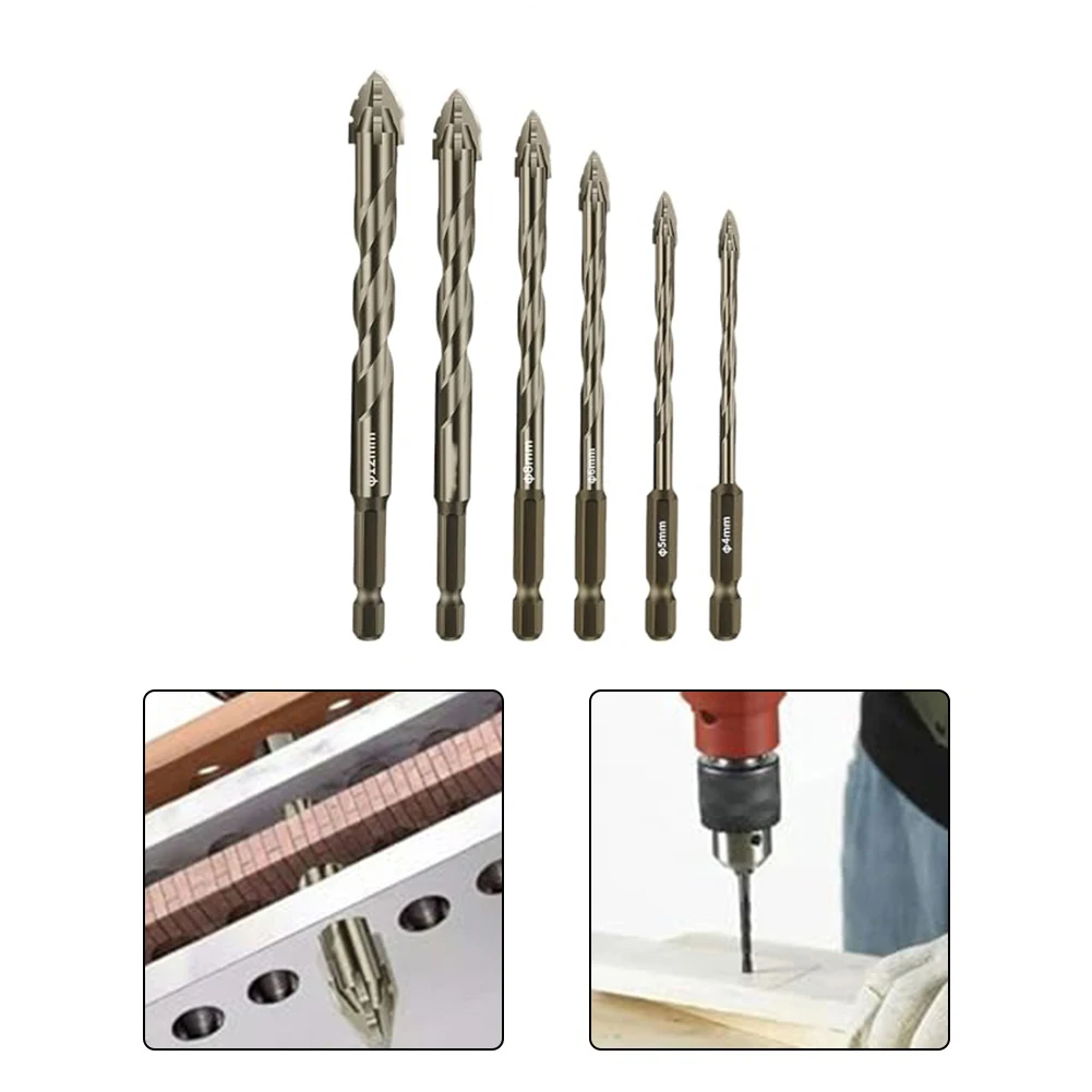 Drills Eccentric Drill Bit Set Eccentric Drill Bit Set Heavy-Duty Drilling Use Secure And Stable Fit For Stone Woodworking