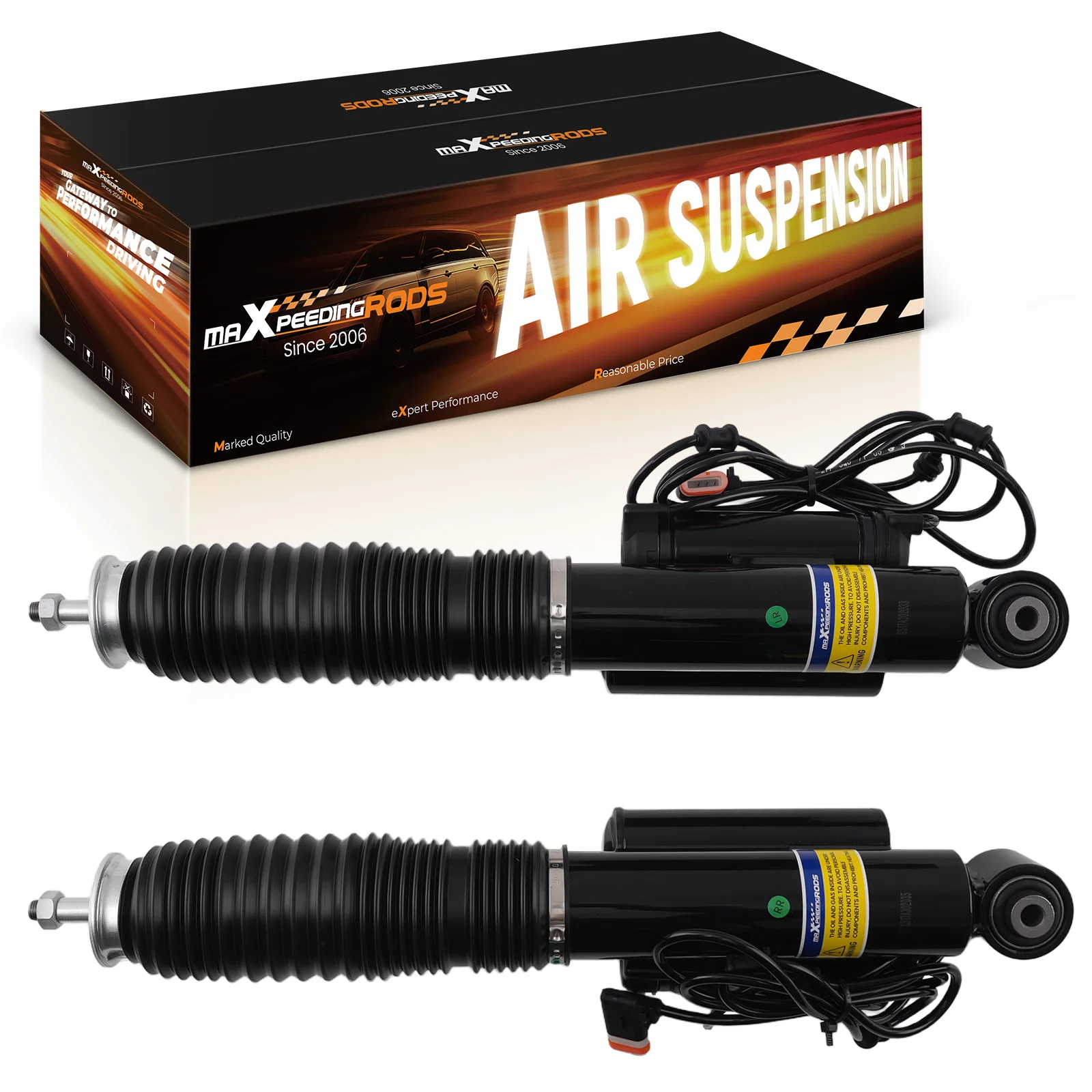 

Rear Pair Gas Shock Absorbers w/ADS For Mercedes-Benz E320 4Matic 2004 2005