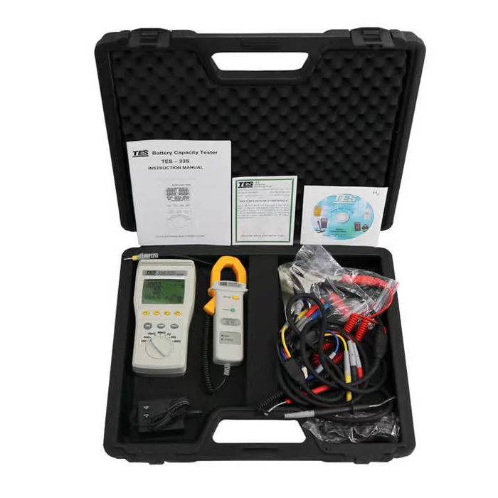 

Battery Capacity Internal Resistance Tester TES-33S Battery Capacity Testers Analyzer