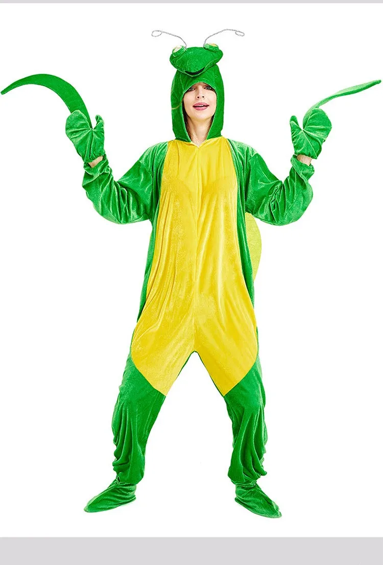 

loween Animal Insect Performance Suit Adult ex One-Piece Costume Large Blade Dungaree for Men And Women