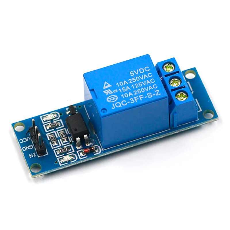 1 channel 5V relay module with optocoupler isolated low-level trigger development board expansion board