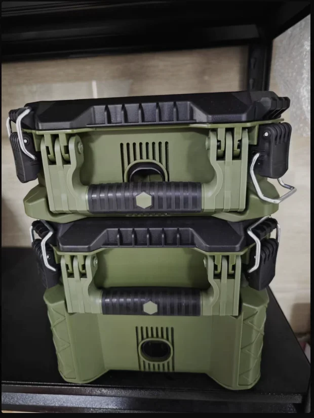 Toolbox Hardware Storage Box Combination Stacking Box Trolley Type Industrial Grade New Base Station Type Hand Pull Large Box