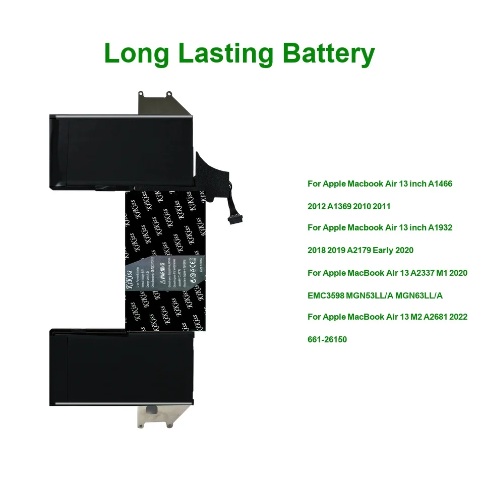 

4900-7900mAh Battery A2669 A1965 A1405 For Apple Macbook Air 13 A2337 Inch M2 a mgn63ll mgn93ll mgnd3ll 2020 2012 2018 2019 2022