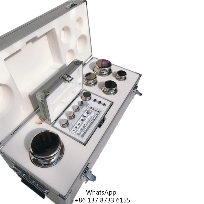 Weighing E2 Class 1mg-1kg Precision Balance Mass Calibration Calibrated Scale Weight Stainless Steel Test Weight Set