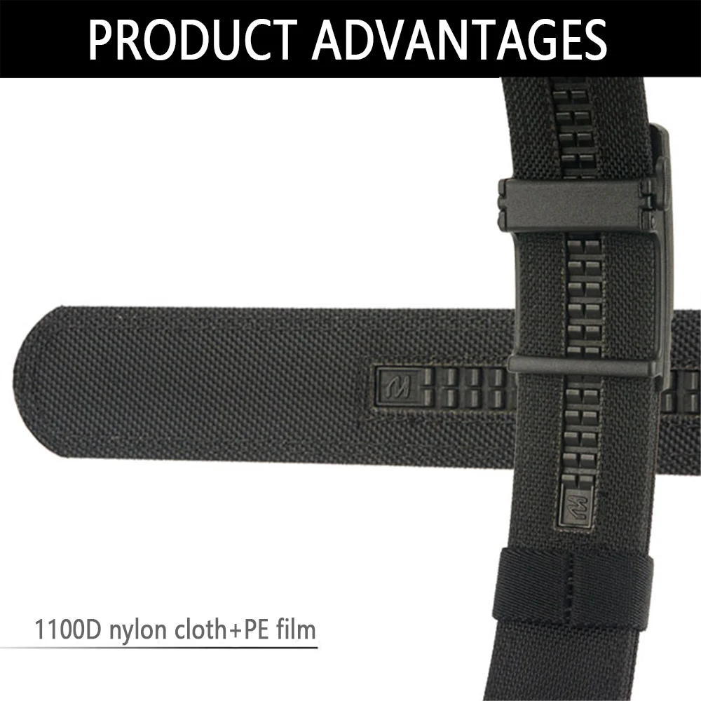 TUSHI Militär Neue Gürtel Für Männer Robuste Nylon Metall Automatische Schnalle Polizei Duty Gürtel Taktische Outdoor Gürtel IPSC Zubehör – Detail 9