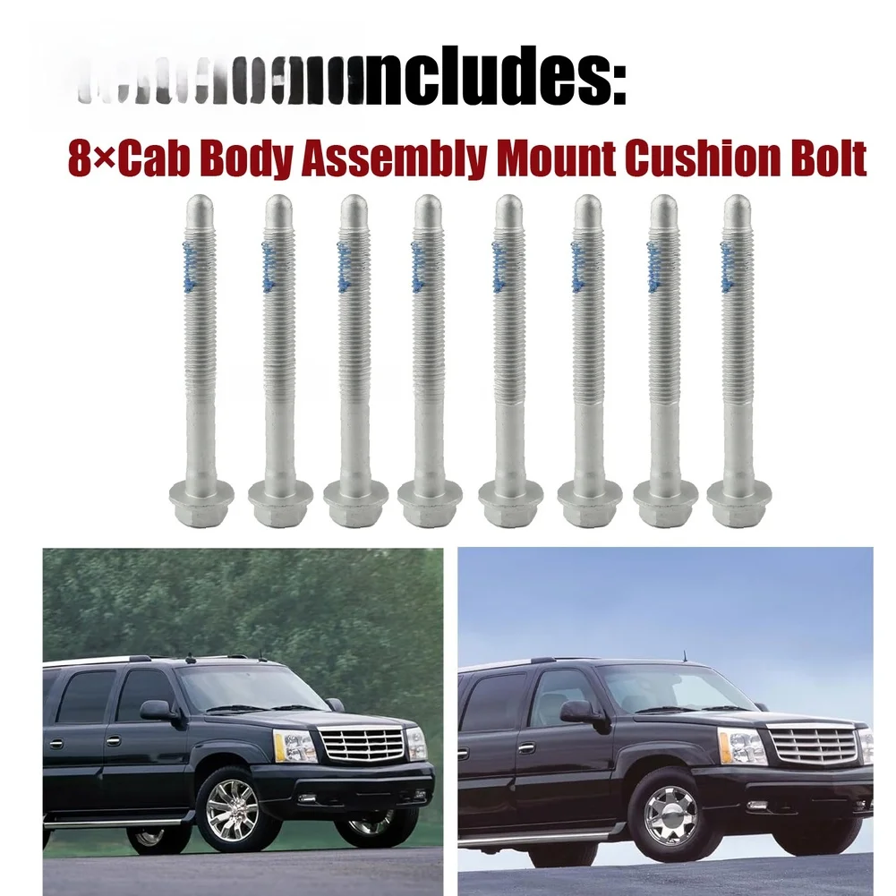 Cab Mount Cushion Bolts Bolt Aluminum Mounting Bolt Cab Mount Bolt Precision Engineered Prevents Loosening For Cab Mount Repair