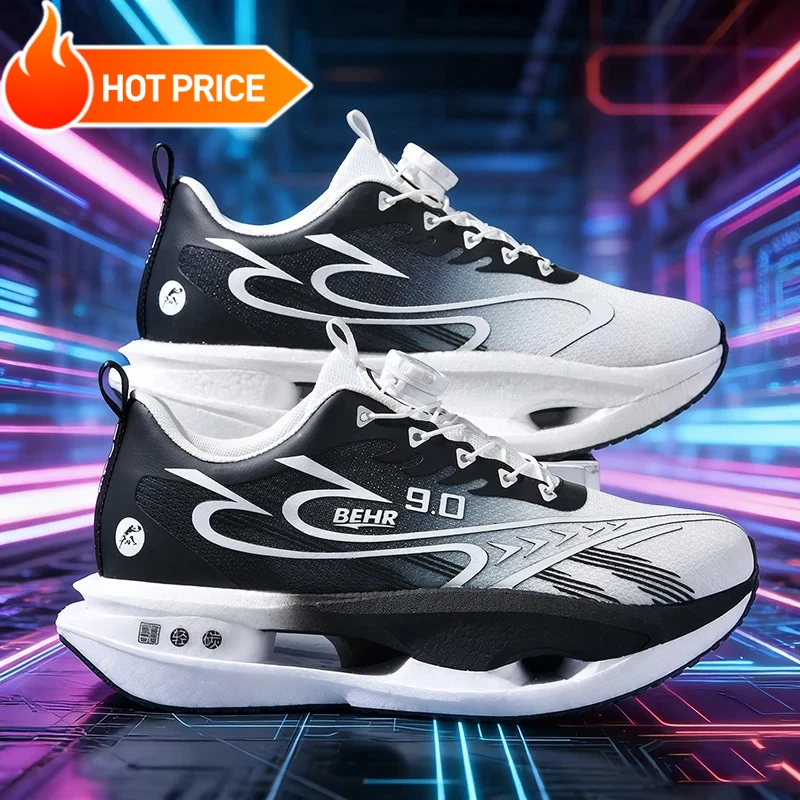 

Running Shoes Carbon Board Speciality Marathon Men Sports Breathable Lightweight Women's Comfortable Athletic Nonskid Sneakers