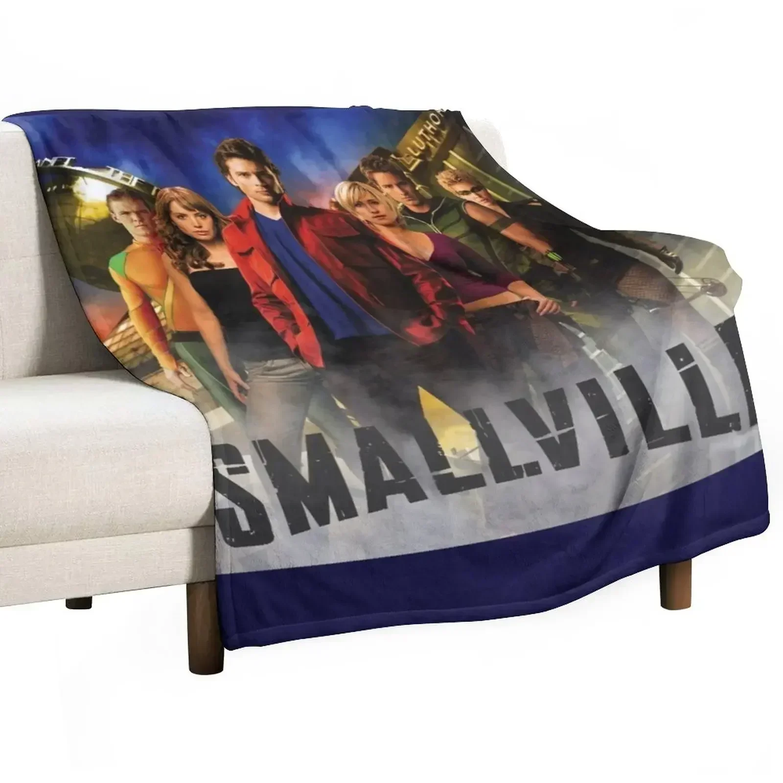 

Smallville Throw Blanket Thin Soft Blanket for Summer Night Sleeping